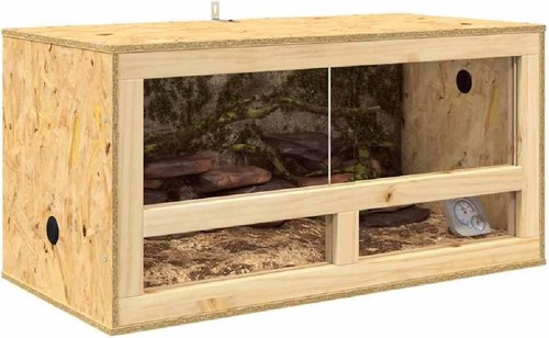 Terrarium bois osb vivarium - terrarium,